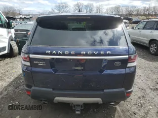 2017 Land Rover Range Rover Sport HSE with VIN SALWR2FVXHA154227, listed as a Copart auction lot 52236065 with 60,604 mi miles and Clean Title. Bid and sale history available at carsss.com. Image 6.