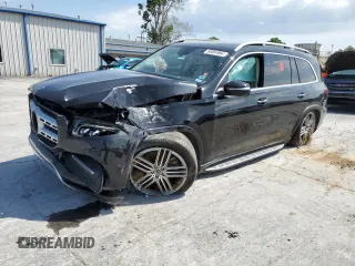 2020 Mercedes-Benz GLS 450 with VIN 4JGFF5KE1LA219686, listed as a Copart auction lot 53004984 with 79,600 mi miles and Salvage Title. Bid and sale history available at DreamBid. Image 1.
