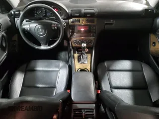 2007 Mercedes-Benz C 230 Sport with VIN WDBRF52H67F896266, listed as a Copart auction lot 45131425 with 96,206 mi miles and Salvage Title. Bid and sale history available at DreamBid. Image 8.