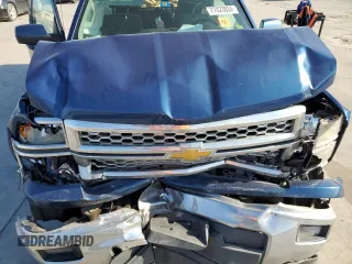 2015 Chevrolet Silverado 1500 LT with VIN 1GCRCREC9FZ173994, listed as a Copart auction lot 77023834 with 107,624 mi miles and Salvage Title. Bid and sale history available at DreamBid. Image 11.