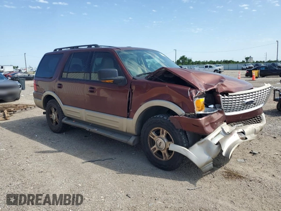 2006 Ford Expedition Eddie Bauer with VIN 1FMPU17556LA86208, listed as a Copart auction lot 56231215 with 315,540 mi miles and Salvage title. Bid and sale history available at DreamBid. Image 4.