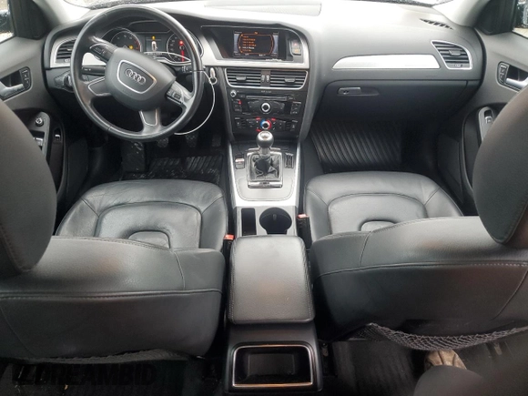 2013 Audi A4 Premium z VIN WAUDFAFL5DA157897, wystawiony jako Copart lot #47592725 z przebiegiem 95 773 mil mil oraz Czysty tytuł • Clean title. Historia ofert i sprzedaży dostępna na DreamBid. Obrazek 8.