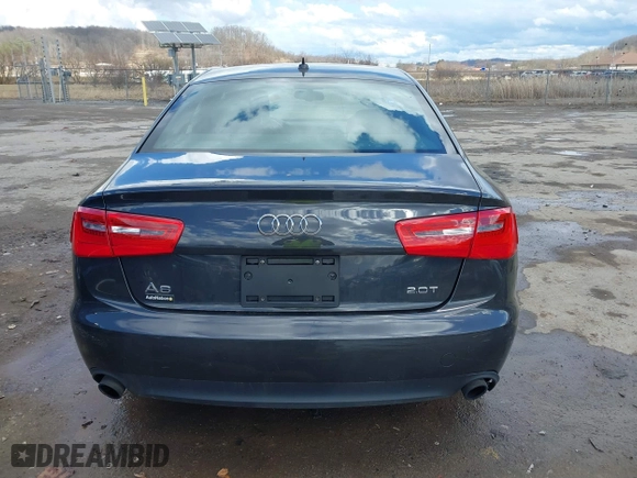 2012 Audi A6 2.0T Premium with VIN WAUCFAFC4CN076070, listed as a IAAI auction lot 41706368 with 64,479 mi miles. Bid and sale history available at carsss.com. Image 16.