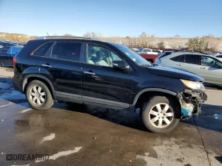 2011 Kia Sorento LX with VIN 5XYKT3A13BG159567, listed as a Copart auction lot 74632983 with 166,336 mi miles and Salvage Title. Bid and sale history available at carsss.com. Image 4.