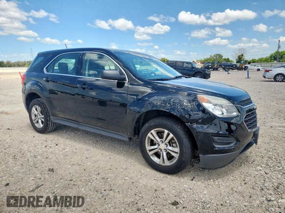 2017 Chevrolet Equinox LS z VIN 2GNALBEK0H1553515, wystawiony jako Copart lot #61237195 z przebiegiem 80 562 mil mil oraz Czysty tytuł • Clean title. Historia ofert i sprzedaży dostępna na DreamBid. Obrazek 4.