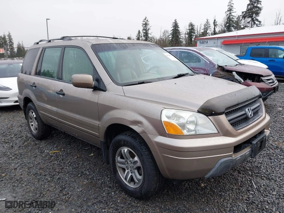 2004 Honda Pilot EX with VIN 2HKYF18694H538107, listed as a IAAI auction lot 41547655 with 254,755 mi miles. Bid and sale history available at carsss.com. Image 13.