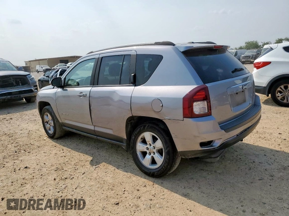 2017 Jeep Compass High Altitude with VIN 1C4NJCEB4HD198794, listed as a Copart auction lot 56976745 with 183,196 mi miles and Salvage title. Bid and sale history available at DreamBid. Image 2.