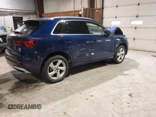 2022 Audi Q3 Premium with VIN WA1AUCF37N1031236, listed as a IAAI auction lot 41453286 with 27,427 mi miles. Bid and sale history available at carsss.com. Image 4.