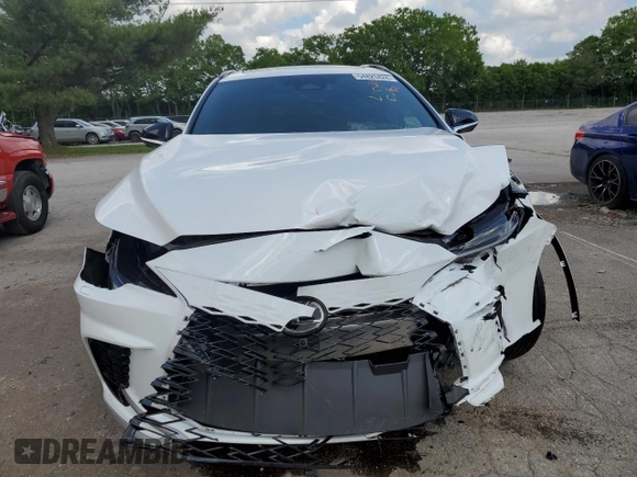 2024 Lexus RX with VIN 2T2BAMCA6RC051373, listed as a Copart auction lot 54823424 with 3,338 mi miles and Salvage Title. Bid and sale history available at carsss.com. Image 5.