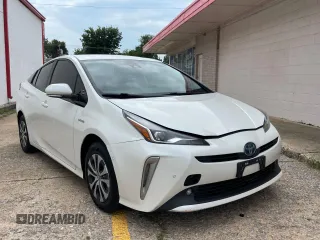 2019 Toyota Prius LE z VIN JTDL9RFU8K3007023, wystawiony jako Copart lot #66332725 z przebiegiem 201 661 mil mil oraz Czysty tytuł • Clean title. Historia ofert i sprzedaży dostępna na DreamBid. Obrazek 1.