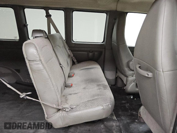 2018 Chevrolet Express Cargo with VIN 1GCWGAFG2J1309593, listed as a Copart auction lot 53824995 with 244,641 mi miles and Clean Title. Bid and sale history available at DreamBid. Image 11.
