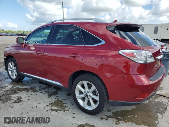 2012 Lexus RX 350 with VIN 2T2ZK1BAXCC066834, listed as a Copart auction lot 60689575 with 81,302 mi miles and Clean title. Bid and sale history available at DreamBid. Image 2.