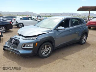 2019 Hyundai Kona SE with VIN KM8K1CAAXKU249380, listed as a IAAI auction lot 42092163 with 71,212 mi miles. Bid and sale history available at carsss.com. Image 2.