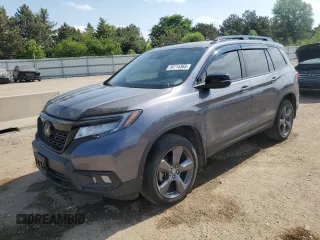 2021 Honda Passport Touring with VIN 5FNYF8H92MB038999, listed as a Copart auction lot 56714365 with 42,897 mi miles and Salvage title. Bid and sale history available at DreamBid. Image 1.