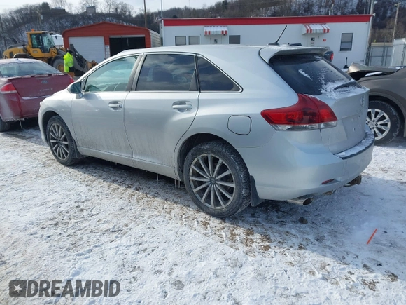 2013 Toyota Venza LE with VIN 4T3BK3BB0DU079593, listed as a IAAI auction lot 41378312 with 134,895 mi miles. Bid and sale history available at carsss.com. Image 3.
