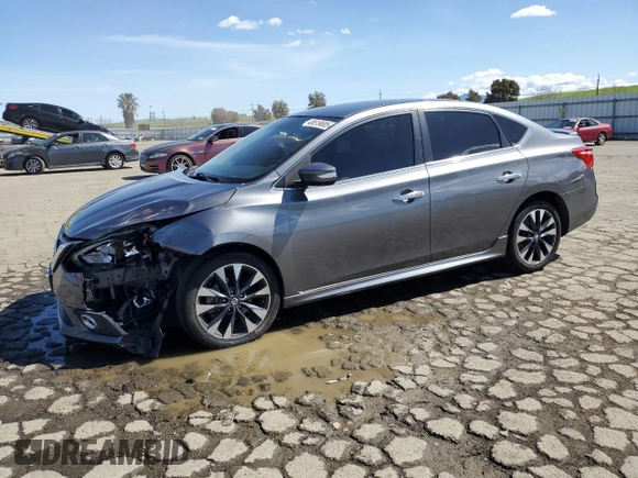 2019 Nissan Sentra SR with VIN 3N1AB7AP2KY306731, listed as a Copart auction lot 49519685 with 89,555 mi miles and Salvage Title. Bid and sale history available at carsss.com. Image 1.