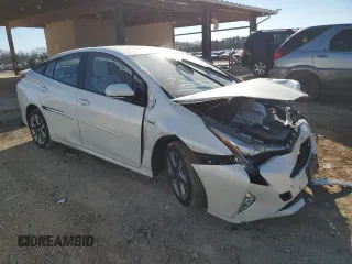2018 Toyota Prius Two with VIN JTDKARFU1J3055156, listed as a Copart auction lot 47745465 with 57,740 mi miles and Salvage Title. Bid and sale history available at DreamBid. Image 4.