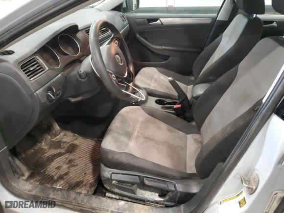 2017 Volkswagen Jetta 1.4T S with VIN 3VW167AJXHM324906, listed as a Copart auction lot 47928385 with 167,977 mi miles and Salvage Title. Bid and sale history available at carsss.com. Image 7.
