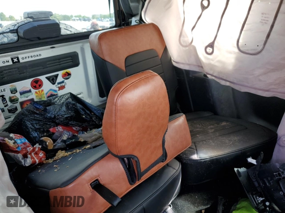2022 Ford Bronco with VIN 1FMDE5CP2NLB89339, listed as a Copart auction lot 71965134 with 31,409 mi miles and Salvage Title. Bid and sale history available at DreamBid. Image 11.