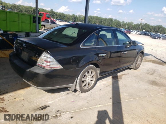 2008 Ford Taurus SEL with VIN 1FAHP24W08G163586, listed as a Copart auction lot 73031094 with 186,034 mi miles and Salvage Title. Bid and sale history available at carsss.com. Image 3.