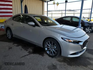 2025 Mazda 3 S Preferred with VIN JM1BPACM7S1761503, listed as a Copart auction lot 52154275 with 9,531 mi miles and Non Repairable. Bid and sale history available at DreamBid. Image 4.