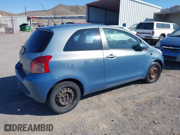 2007 Toyota Yaris with VIN JTDJT923475072209, listed as a IAAI auction lot 42139042 with 335,137 mi miles. Bid and sale history available at carsss.com. Image 4.