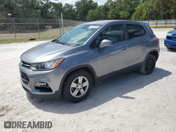 2020 Chevrolet Trax LS with VIN 3GNCJKSB3LL194784, listed as a Copart auction lot 54535795 with 150,695 mi miles and Clean Title. Bid and sale history available at carsss.com. Image 1.
