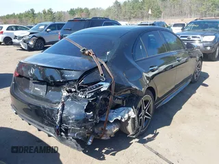 2023 Mercedes-Benz C 300 with VIN W1KAF4HB3PR104736, listed as a IAAI auction lot 42047876 with 17,018 mi miles and . Bid and sale history available at DreamBid. Image 4.