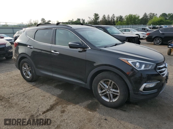 2018 Hyundai Santa Fe 2.4L with VIN 5NMZUDLB6JH099571, listed as a Copart auction lot 60960385 with 147,004 mi miles and Salvage title. Bid and sale history available at DreamBid. Image 4.