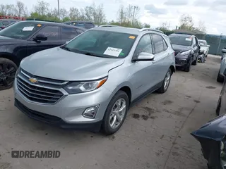 2018 Chevrolet Equinox Premier with VIN 2GNAXMEV7J6106781, listed as a IAAI auction lot 42113301 with 114,585 mi miles. Bid and sale history available at carsss.com. Image 2.