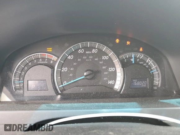 2013 Toyota Camry L with VIN 4T1BF1FK2DU297661, listed as a Copart auction lot 51333015 with 168,020 mi miles and Salvage Title. Bid and sale history available at carsss.com. Image 9.