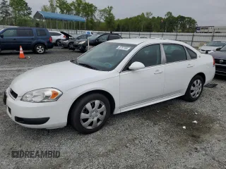 2012 Chevrolet Impala Police Police with VIN 2G1WD5E38C1289287, listed as a Copart auction lot 52767185 with 101,334 mi miles and Clean Title. Bid and sale history available at carsss.com. Image 1.