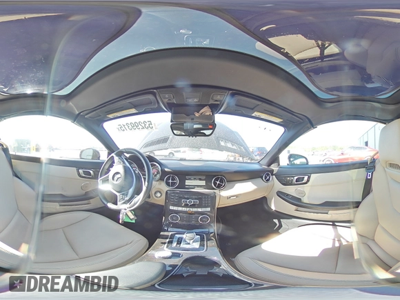 2016 Mercedes-Benz SLK 300 with VIN WDDPK3JA2GF116010, listed as a Copart auction lot 53299315 with 50,295 mi miles and Salvage Title. Bid and sale history available at DreamBid. Image 14.
