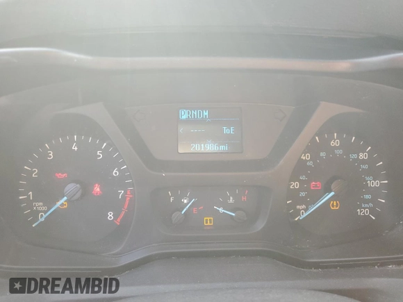 2015 Ford Transit XL with VIN 1FBZX2YM2FKA67450, listed as a Copart auction lot 53494355 with 201,986 mi miles and Clean Title. Bid and sale history available at DreamBid. Image 9.