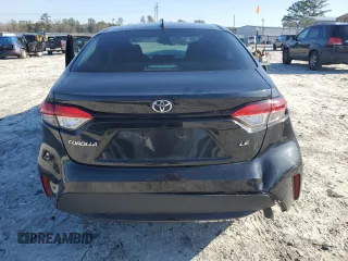 2022 Toyota Corolla LE with VIN 5YFEPMAE6NP392076, listed as a Copart auction lot 43787335 with 116,200 mi miles and Salvage Title. Bid and sale history available at carsss.com. Image 6.