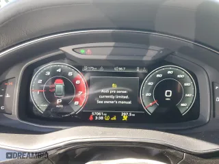 2021 Audi Q8 Prestige with VIN WA1FVAF17MD006212, listed as a Copart auction lot 46229225 with 57,061 mi miles and Salvage Title. Bid and sale history available at carsss.com. Image 9.