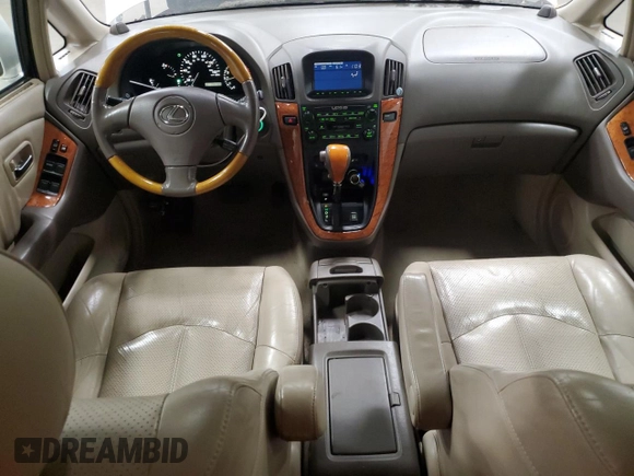 2002 Lexus RX 300 with VIN JTJHF10U320277560, listed as a Copart auction lot 84728674 with 198,399 mi miles and Salvage Title. Bid and sale history available at DreamBid. Image 8.
