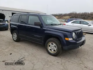 2016 Jeep Patriot Sport with VIN 1C4NJPBAXGD702833, listed as a Copart auction lot 53583025 with 127,583 mi miles and Clean Title. Bid and sale history available at carsss.com. Image 4.