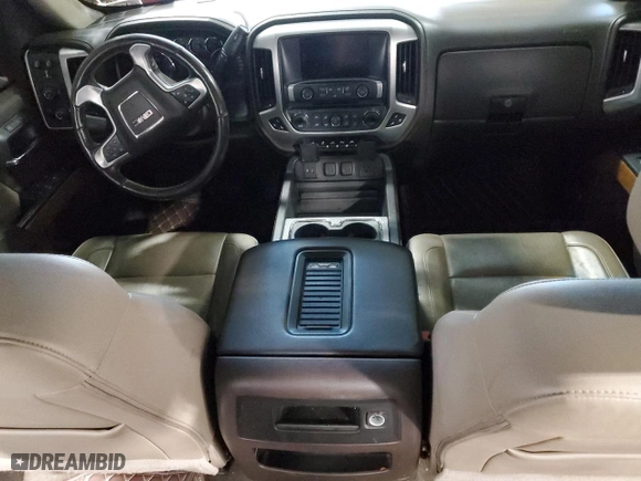2018 GMC Sierra 1500 SLT with VIN 3GTU2NEC6JG453242, listed as a Copart auction lot 43232085 with 106,867 mi miles and Clean Title. Bid and sale history available at carsss.com. Image 8.