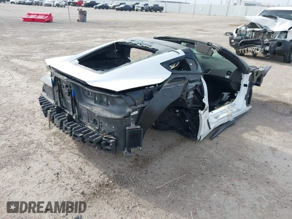 2017 Chevrolet Corvette Z06 1LZ with VIN 1G1YP2D65H5603526, listed as a IAAI auction lot 40974079 with 1 mi miles. Bid and sale history available at carsss.com. Image 4.