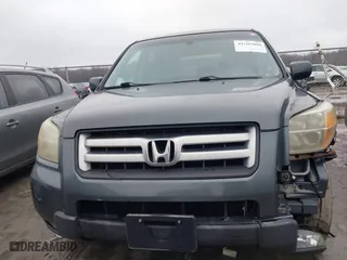 2006 Honda Pilot EX-L with RES with VIN 2HKYF18676H551683, listed as a IAAI auction lot 41501000 with 288,473 mi miles. Bid and sale history available at carsss.com. Image 12.
