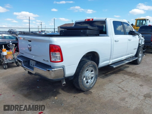 2022 Ram 2500 Big Horn с VIN 3C6UR5DJ4NG119915, выставлен на аукционе IAAI как лот 42206890 с пробегом 77 269 миль миль и . История ставок и продаж доступна на DreamBid. Изображение 4.