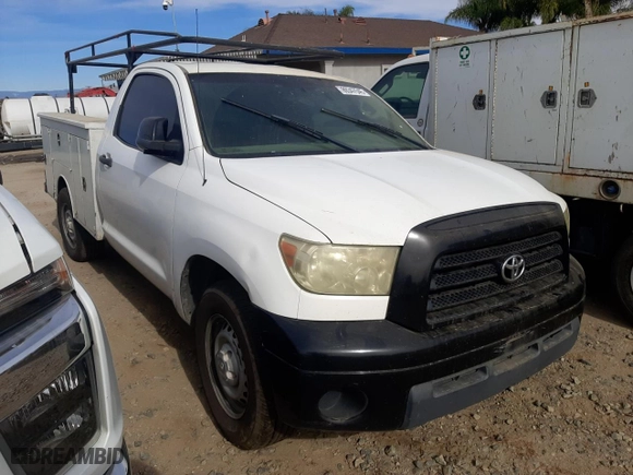 2007 Toyota Tundra with VIN 5TFLU52187X006201, listed as a Copart auction lot 89347545 with 413,967 mi miles and Salvage Title. Bid and sale history available at carsss.com. Image 4.