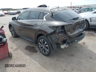 2017 Infiniti QX30 Premium with VIN SJKCH5CR7HA024635, listed as a IAAI auction lot 41764962 with 98,803 mi miles and . Bid and sale history available at DreamBid. Image 3.