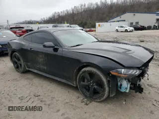 2022 Ford Mustang GT with VIN 1FA6P8CF9N5140097, listed as a Copart auction lot 85446814 with 19,066 mi miles and Salvage Title. Bid and sale history available at carsss.com. Image 4.