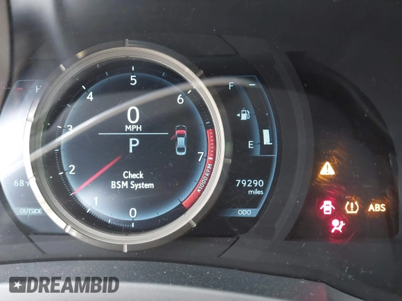 2016 Lexus IS with VIN JTHBE1D22G5026784, listed as a IAAI auction lot 42073105 with 79,290 mi miles and . Bid and sale history available at carsss.com. Image 15.
