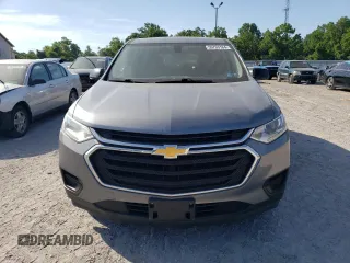 2018 Chevrolet Traverse LS with VIN 1GNEVLKW5JJ151672, listed as a Copart auction lot 59763164 with 102,859 mi miles and Salvage Title. Bid and sale history available at carsss.com. Image 5.