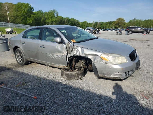 2007 Buick Lucerne V6 CXL with VIN 1G4HD57247U227251, listed as a Copart auction lot 53030905 with 91,318 mi miles and Salvage Title. Bid and sale history available at carsss.com. Image 4.