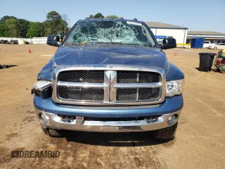 2005 Dodge 2500 SLT z VIN 3D7KS28C05G746616, wystawiony jako Copart lot #52457745 z przebiegiem 217 792 mil mil oraz Szkoda całkowita • Salvage title. Historia ofert i sprzedaży dostępna na DreamBid. Obrazek 5.