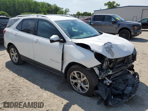2020 Chevrolet Equinox LT z VIN 3GNAXVEX9LS591386, wystawiony jako Copart lot #53841465 z przebiegiem 59 265 mil mil oraz Szkoda całkowita • Salvage title. Historia ofert i sprzedaży dostępna na DreamBid. Obrazek 4.